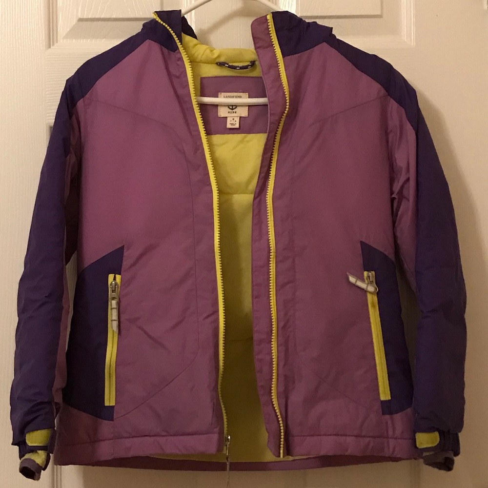 Lands End Ski Jacket - Kids 7/8 - S